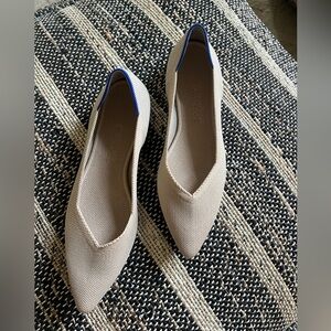 Rothy’s The Point in Ecru size 8.5